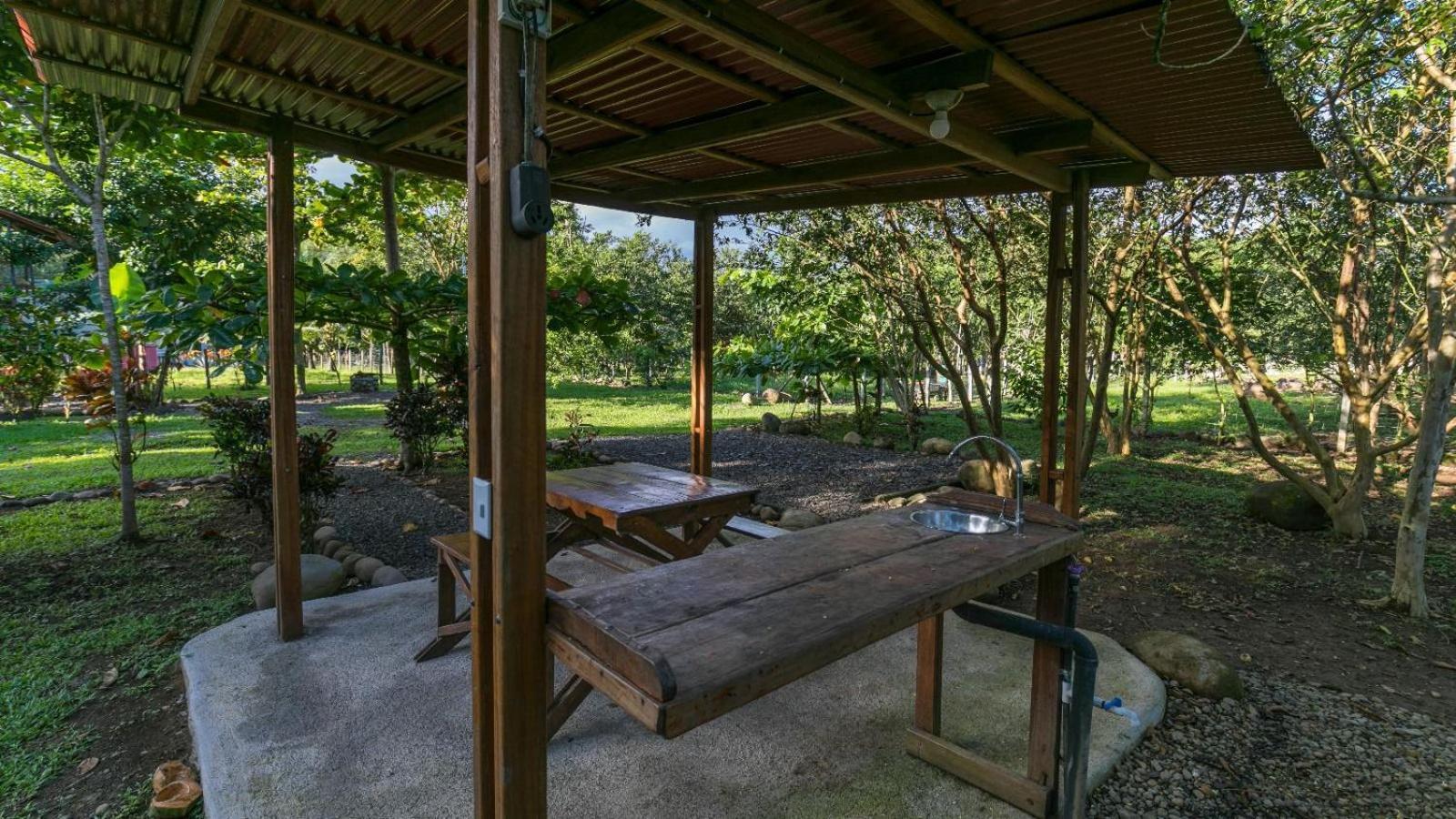 Horquetas Bamboo River Lodge מראה חיצוני תמונה