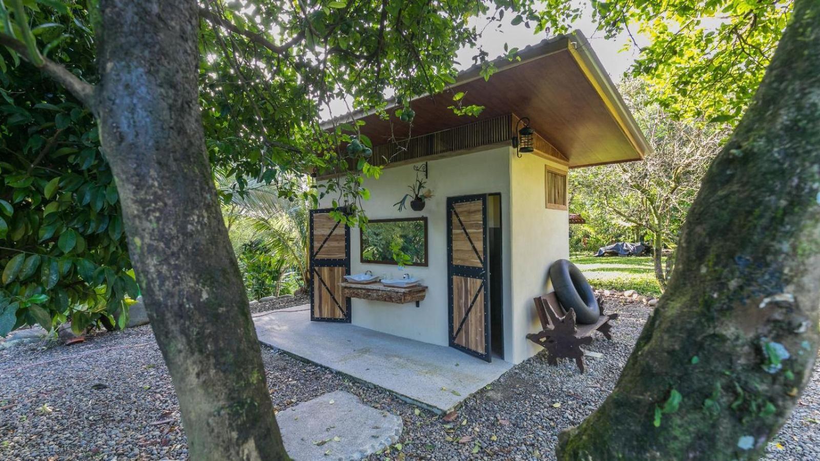 Horquetas Bamboo River Lodge מראה חיצוני תמונה